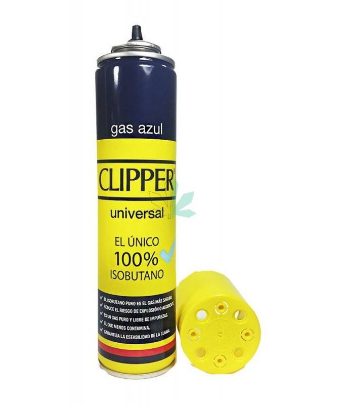 Imagen principal del producto Gas azul Clipper para recargar mecheros 