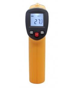 Imagen secundaria del producto Pistola termómetro de infrarrojos con pantalla LCD 