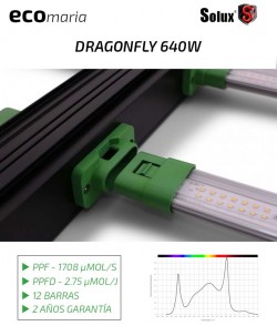 Imagen secundaria del producto Luminaria LED DRAGONFLY 640w 