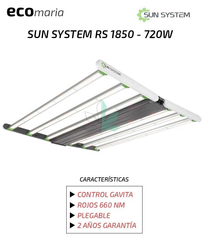 Imagen principal del producto Sun system LED RS 1850 720 wts 