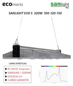 Imagen secundaria del producto SANLIGHT EVO 5 320w LED profesional 